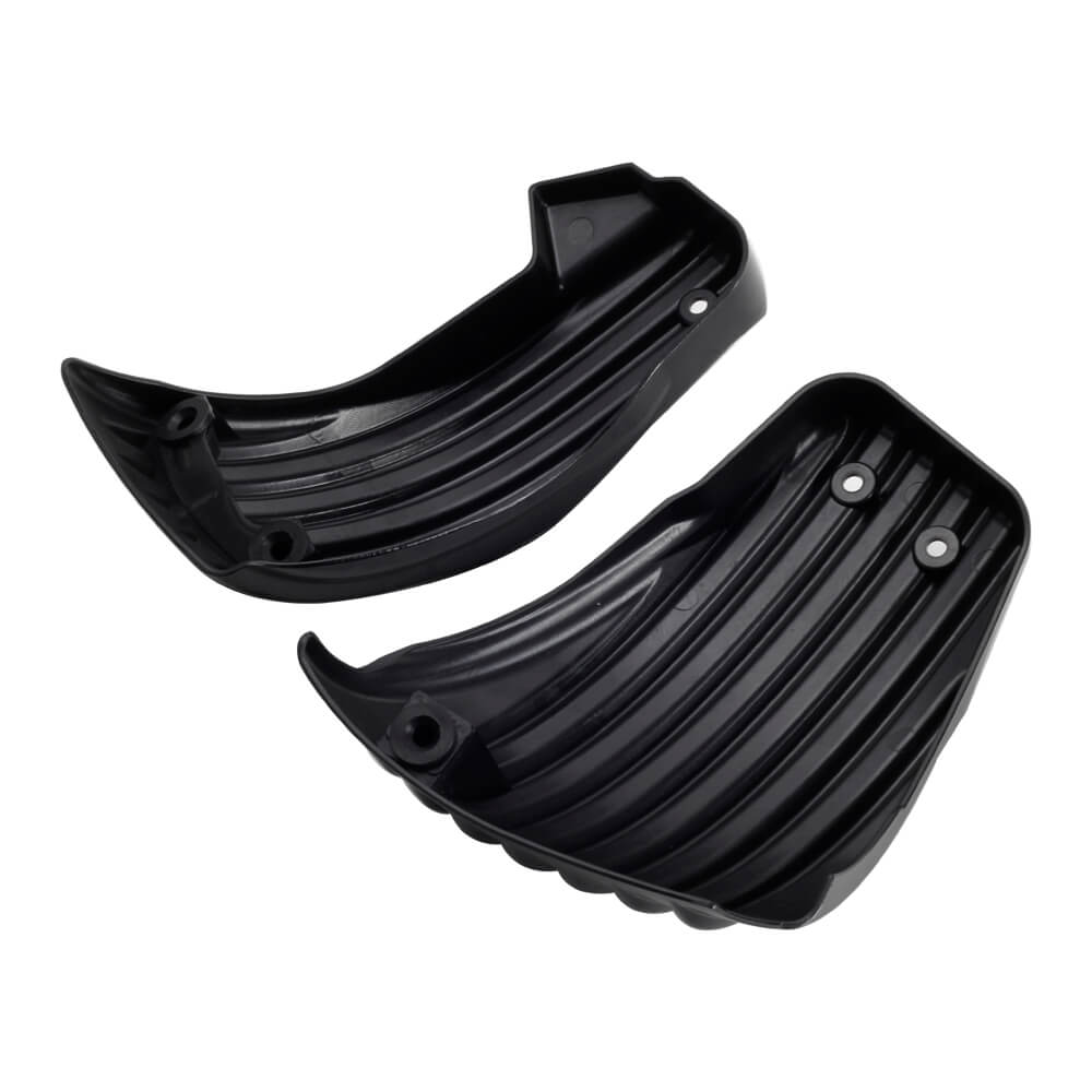 Striped Style Battery Side Fairing Covers for Harley Softail M8 107 114 117 FLDE FLHCS FXLR FXLRS FXLRST FLSL FXBB FXBBS 2018-2025 - pazoma