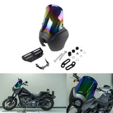 2020-2025 Harley Softail Low Rider S 114 117 FXLRS T-Sport Fairing Outer w/15" 12" 9" Windshield Headlight Relocation Bracket - pazoma