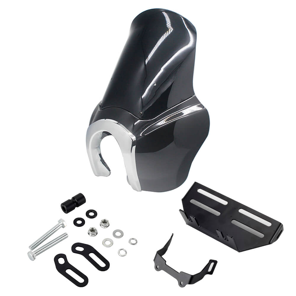 T-Sport Fairing Windshield W/Headlight Relocation Bracket Bezels Trim Cover For Harley Softail Low Rider S 114 117 FXLRS 20-25 - pazoma