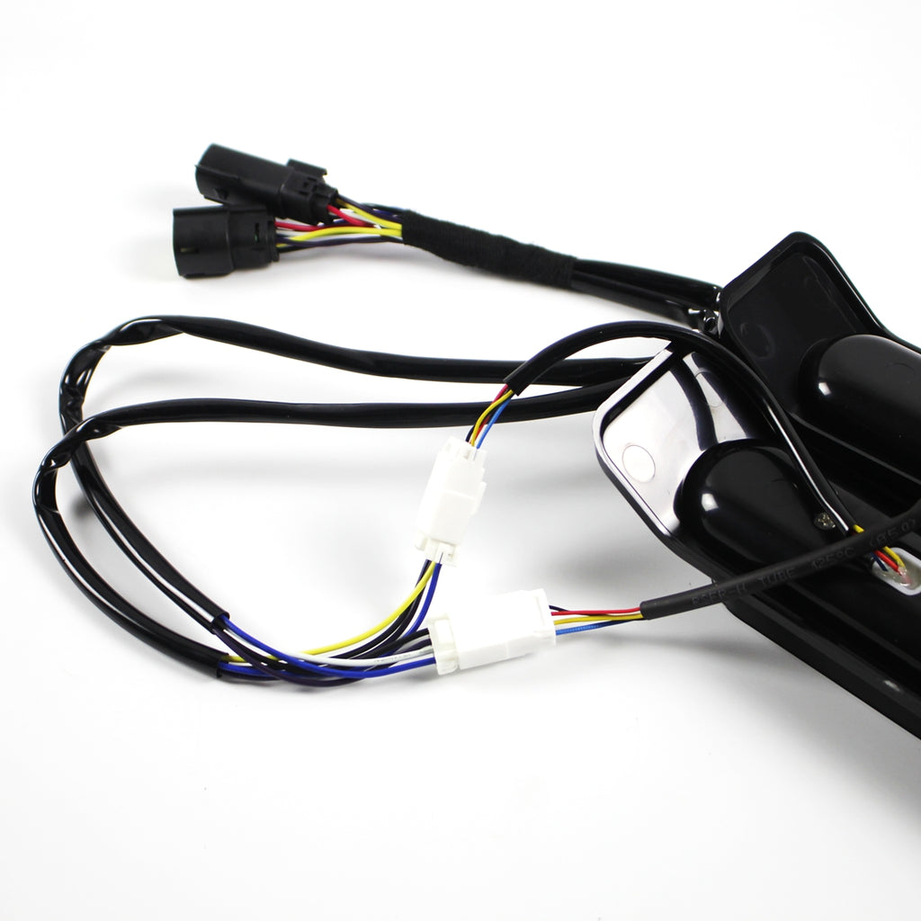 Electra Glo Keystone Auxiliary LED Run/Brake/Turn Lamps rear fender saddlebag side light For Harley FLHTCU FLHTCUL FLHTK FLHTKL FLTRU 2014-19 - pazoma