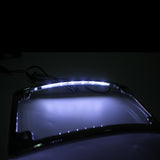 Radius Motorcycle Number LED License Plate Frame Chrome LED Illumination For Harley - pazoma