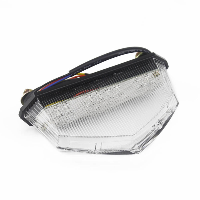 Motorcycle Universal 3 in 1 LED Taillight W/ Turn Signal Brake Light - pazoma