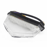 Motorcycle Universal 3 in 1 LED Taillight W/ Turn Signal Brake Light - pazoma