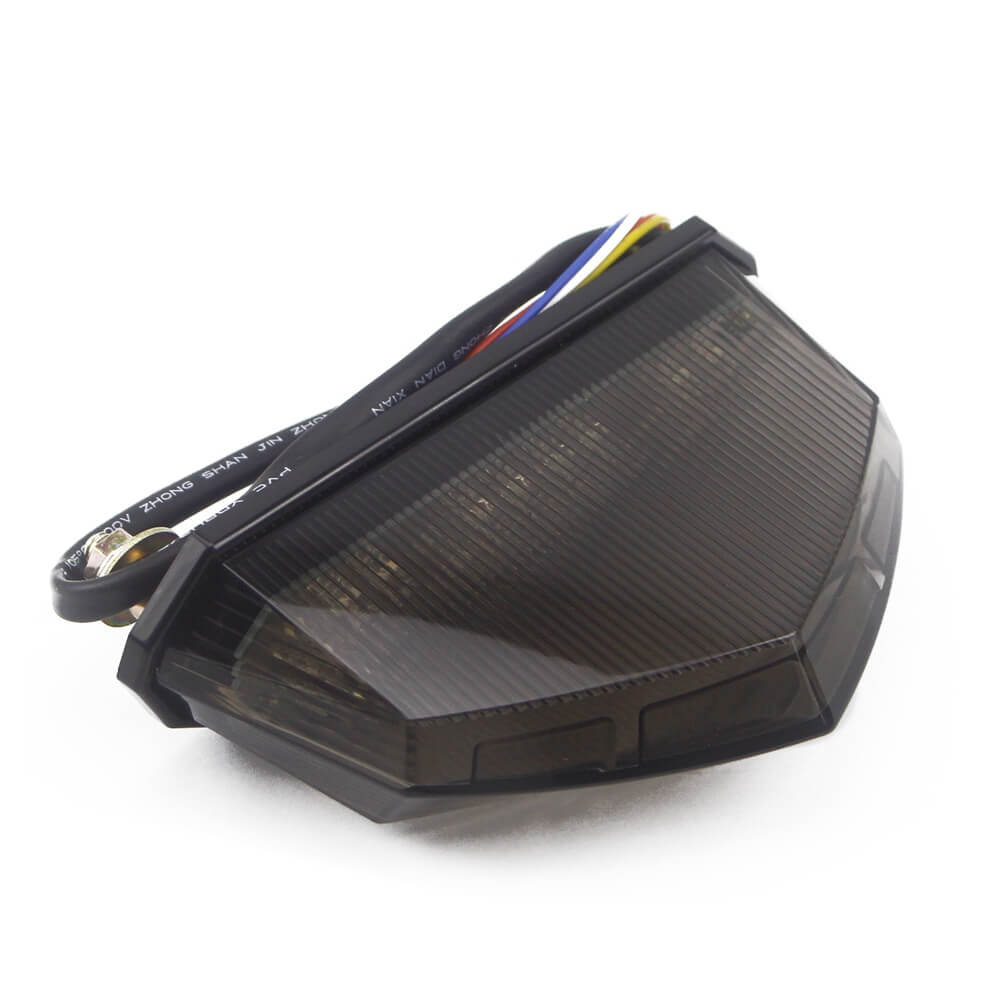 Motorcycle Universal 3 in 1 LED Taillight W/ Turn Signal Brake Light - pazoma