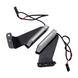 For BMW S1000RR 2019-2022 LED Front Turn Signals Amber Mirror Block Stealth Invisible Wing Indicators - pazoma