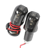 Motorcycle Universal 7/8" Handlebar LED Bar End Turn Signal Light E-mark Plug Indicator Lamp Blinker Amber Cafe Racer Bobber - pazoma