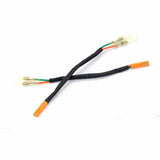 Turn Signal Connector Wire Harness Fits Honda CBR650 CBR600RR CBR 1000RR CB400 CB1300 VT750 VTX 1300 1800 NC CTX 700 OEM 2-Wire - pazoma