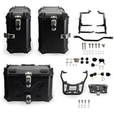 US Stock Harley Pan America 1250 ST Special RA1250S Aluminum Side Top Cases Rear Luggage Tail Box W/Mount Plate System Bracket - pazoma