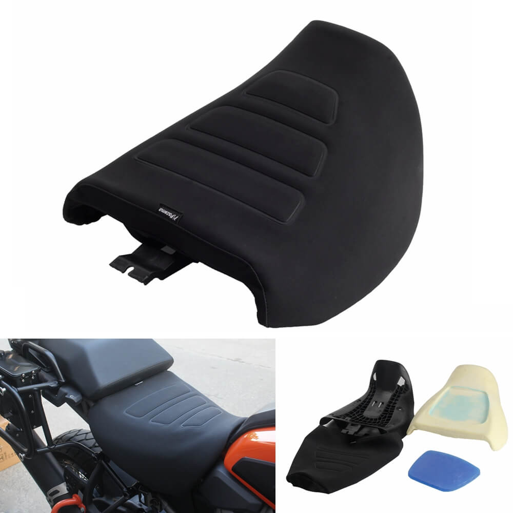 US Stock Harley Pan America 1250 Special RA1250S RA1250 Front Driver Rider Seat W/Gel Pad Low Standard High Reach Middleweight Tallboy 21- - pazoma