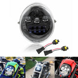 Harley V-Rod VRSCX VRSCA VRSCB VRSCSE Muscle VRSCF Night Rod Special VRSCDX Street Rod VRSCR LED Headlights Projection Head Light Lamp - pazoma