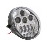 Harley V-Rod VRSCX VRSCA VRSCB VRSCSE Muscle VRSCF Night Rod Special VRSCDX Street Rod VRSCR LED Headlights Projection Head Light Lamp - pazoma