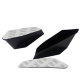 MotoGP Style Aero Dynamic Broken Wind Wing Kit Fixed Winglet Fairing Cover Universal KAWASAKI Ninja H2 H2R ZR ZX Z1000 Superbike Scooter - pazoma