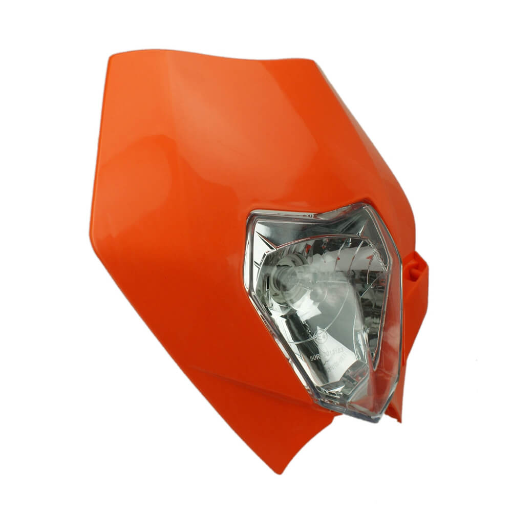 Universal Dirt Bike Motocross Enduro MX Dual Sport Supermoto Headlight Fairing Headlamp Yamaha Kawasaki MX EXC SX WR DRZ KLX KX YZ F - pazoma