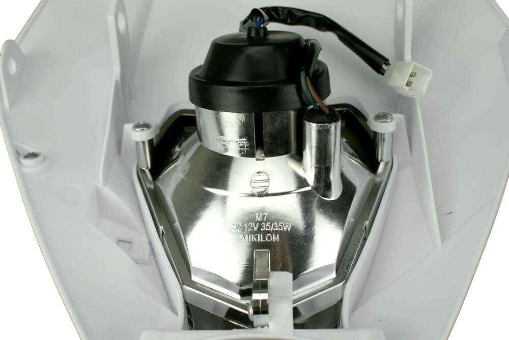 Universal Dirt Bike Motocross Enduro MX Dual Sport Supermoto Headlight Fairing Headlamp Yamaha Kawasaki MX EXC SX WR DRZ KLX KX YZ F - pazoma