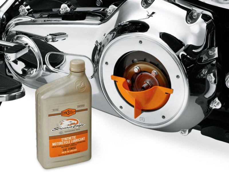 Motorcycle Clutch Primary Case Oil Fill Funnel Tool For Harley 06-17 Dyna 07-2018 Softail Touring and Trike Models 63797-10 - pazoma