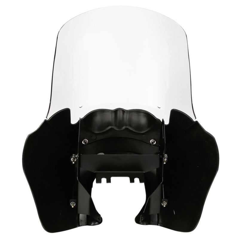 T-sport Front Headlight Fairing Windshield Harley Dyna Low Rider Super Wide Glide Fat Street Bob FXDL FXDXT W/Headlight Relocation Block - pazoma