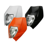 Universal Dirt Bike Motocross Enduro MX Dual Sport Supermoto Headlight Fairing Headlamp Yamaha Kawasaki MX EXC SX WR DRZ KLX KX YZ F