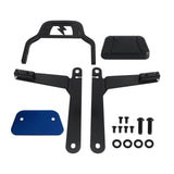 '06-'17 Harley Dyna Low Rider S Street Bob Wide Super Glide Switchback Club Style Beifahrer-Rückenlehnen Niedriges Profil Feste Mini Sports Sissy Bar