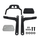 '06-'17 Harley Dyna Low Rider S Street Bob Wide Super Glide Switchback Club Style Beifahrer-Rückenlehnen Niedriges Profil Feste Mini Sports Sissy Bar