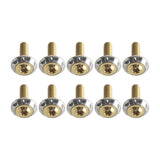 10 Pack 2014-2025 Harley Road Glide Street Glide FLTRX FLHX Titanium Floating Front Brake Disc Rotor Bolts Hardware Kit