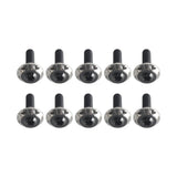 10 Pack 2014-2025 Harley Road Glide Street Glide FLTRX FLHX Titanium Floating Front Brake Disc Rotor Bolts Hardware Kit