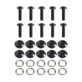 10 Pack 2014-2025 Harley Road Glide Street Glide FLTRX FLHX Titanium Floating Front Brake Disc Rotor Bolts Hardware Kit