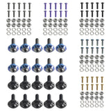 10 Pack 2024-2026 Harley Touring Road Glide Street Glide Titanium Front Floating Brake Rotor Bolt Kit