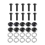 10 Pack 2024-2026 Harley Touring Road Glide Street Glide Titanium Front Floating Brake Rotor Bolt Kit