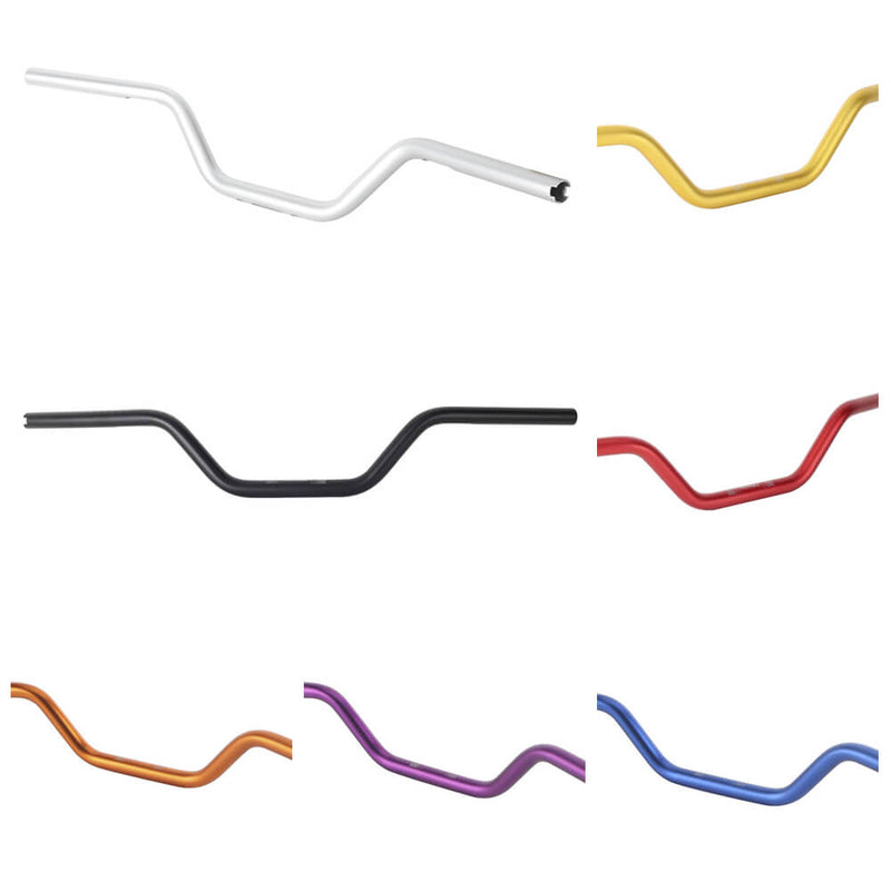 1" 25.4mm Diameter Club Style Moto Bars Aluminum 4″ Rise Handlebar For Harley Dyna Low Rider FXDLS Fat Street Bob FXDF FXDB FXBB Sportster - pazoma