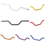 1" 25.4mm Diameter Club Style Moto Bars Aluminum 4″ Rise Handlebar For Harley Dyna Low Rider FXDLS Fat Street Bob FXDF FXDB FXBB Sportster - pazoma