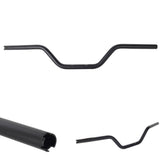 1" 25.4mm Diameter Club Style Moto Bars Aluminum 4″ Rise Handlebar For Harley Dyna Low Rider FXDLS Fat Street Bob FXDF FXDB FXBB Sportster - pazoma