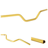 1" 25.4mm Diameter Club Style Moto Bars Aluminum 4″ Rise Handlebar For Harley Dyna Low Rider FXDLS Fat Street Bob FXDF FXDB FXBB Sportster - pazoma