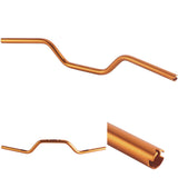 1" 25.4mm Diameter Club Style Moto Bars Aluminum 4″ Rise Handlebar For Harley Dyna Low Rider FXDLS Fat Street Bob FXDF FXDB FXBB Sportster - pazoma