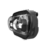 '18-'25 Harley M8 Softail Fat Bob 114 FXFB FXFBS LED Headlight With White DRL High/Low Beam Projector Headlamp - pazoma