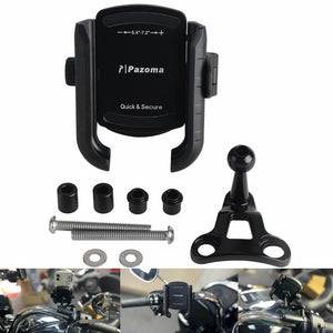 Harley Road Glide FLTRX FLTRU FLTRXST FLTRKSE Phone Carrier Mount Holder Get your phone in 1 second Quick Lock Stand Bracket 15- - pazoma