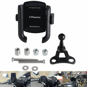 Harley Road Glide FLTRX FLTRU FLTRXST FLTRKSE Phone Carrier Mount Holder Get your phone in 1 second Quick Lock Stand Bracket 15- - pazoma