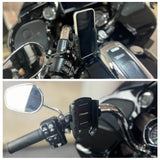 Harley Road Glide FLTRX FLTRU FLTRK FLTRXST FLTRXSE FLTRKSE 1s Quick Lock & Release Phone Carrier Mount Holder Stand Bracket 15- - pazoma