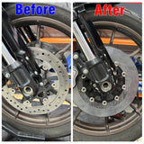 11.8" Floating Carbon Ceramic Matrix Composite Brake Rotor Discs For Harley Touring Street Road Glide Softail Dyna Sportster 2006-2026 - pazoma