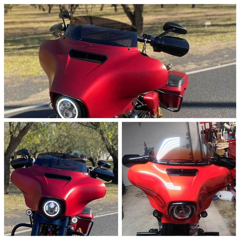 2014-2020 Harley Touring Street Glide CVO/SE Special Electra Glide Standard FLHX FLHXSE FLHXS FLHT Hydraulic Clutches Handguards Hand Guard - pazoma