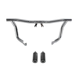 2014up Harley Touring Road Glide Electra Street Glide Road King Special CVO Highway Engine Guard Crash Bar Frame Slider Flat-Out Bar - pazoma