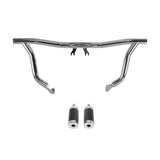 2014up Harley Touring Road Glide Electra Street Glide Road King Special CVO Highway Engine Guard Crash Bar Frame Slider Flat-Out Bar - pazoma