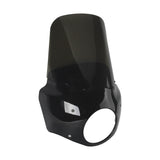 2017-2025 Harley Road King Special Classic Custom FLHR FLHRXS FLHRC FLHRS Headlight Fairing w/ Windshield Club Style Front Fairing - pazoma