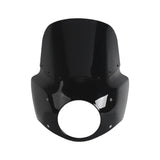 2017-2025 Harley Road King Special Classic Custom FLHR FLHRXS FLHRC FLHRS Headlight Fairing w/ Windshield Club Style Front Fairing - pazoma