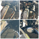 2021-2023 Harley FLHXS FLTRXS FLTRXSE FLHXST FLTRXST CNC Pop-up Flush Mount Vented Low-Profile Gas Oil Tank Fuel Cap - pazoma
