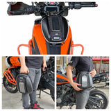 2021-2025 Harley Pan America 1250 Special RA1250 RA1250S CVO RA1250SE RA1250ST Tank Bag Tanklock Multi-Function Luggage + Flange - pazoma