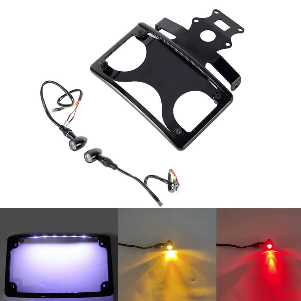 Sportster S 1250 Mods LED Tail Light & License Plate Bracket Kit