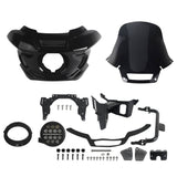 2022-2025 Harley M8 Softail Low Rider S 117 FXLRS ST Style Front Fairing W/Slim Line 5 3/4" LED Headlight Headlamp - pazoma