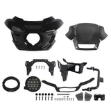2022-2025 Harley M8 Softail Low Rider S 117 FXLRS ST Style Front Fairing W/Slim Line 5 3/4" LED Headlight Headlamp - pazoma
