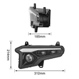 2024+ Polaris Xpedition XP ADV XP5 ADV5 120W LED Headlight with High-Low Beams DRL Sequential Turn Signal Lights