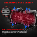 240W High Power Dual LED Headlight Projector Headlamp With DRL For Harley Road Glide ST CVO FLTR FLTRX FLTRU FLTRT 2015-2024